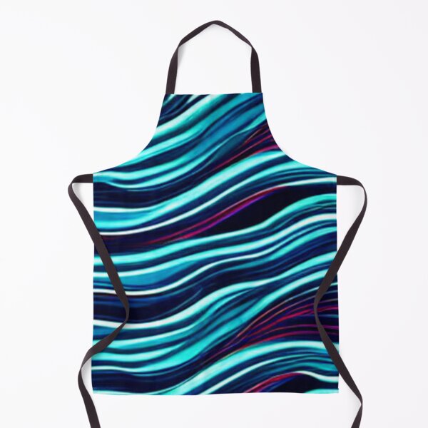 Item preview, Abstract Blue and Purple Waves designed and sold by calibrit.