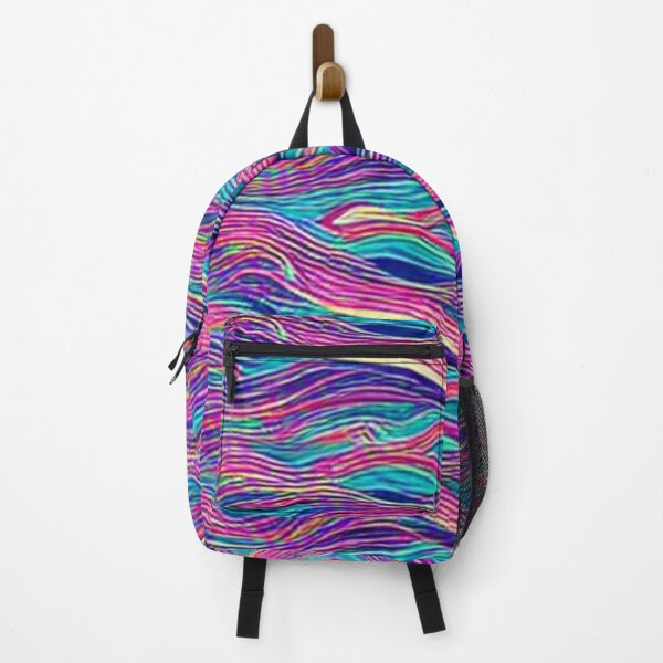 Item preview, Abstract Pink and Blue Wavy Pattern designed and sold by calibrit.