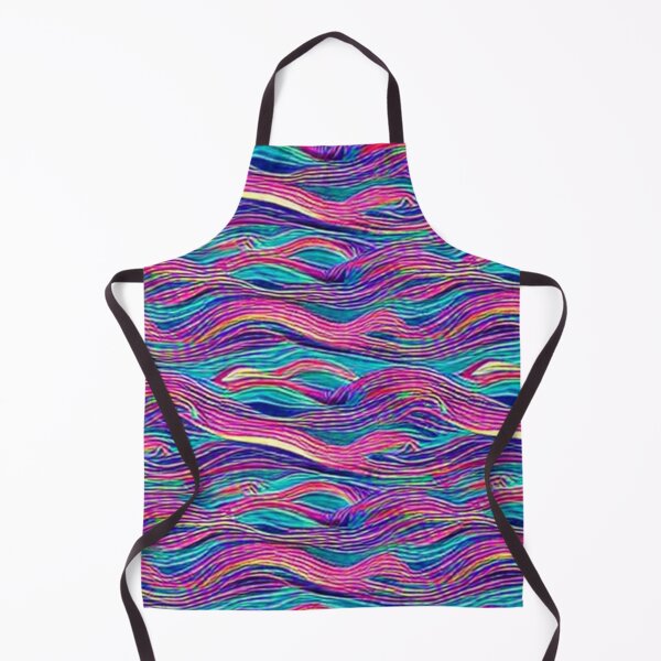 Item preview, Abstract Pink and Blue Wavy Pattern designed and sold by calibrit.