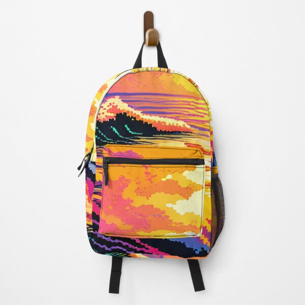 Item preview, Ocean sunset pixel art designed and sold by brandway.