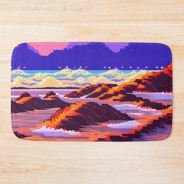 Item preview, Morning beach pixel art designed and sold by brandway.