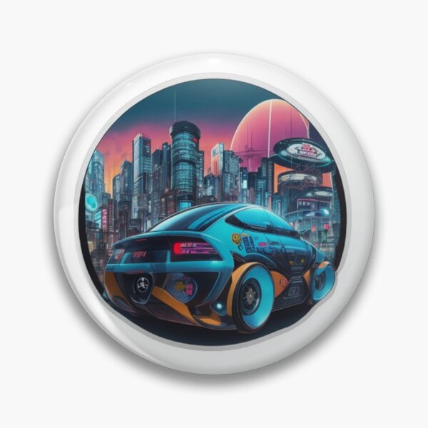 Item preview, Futuristic fashionista car in the cyber metropolis. designed and sold by mefirefire.