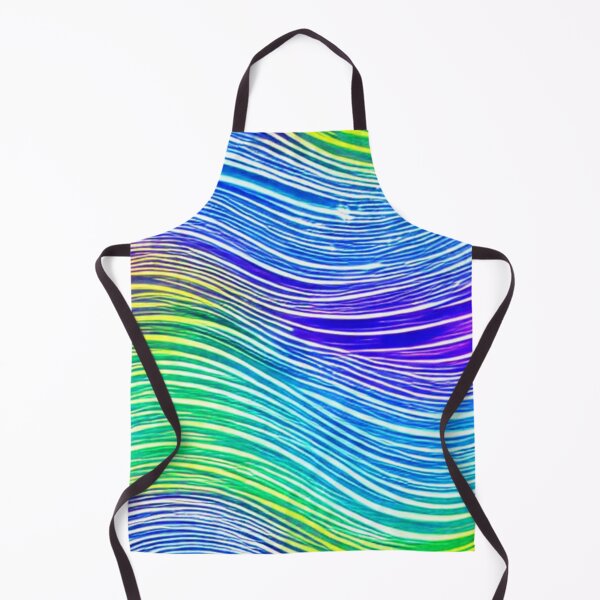 Item preview, Abstract Blue and Purple Wave Pattern designed and sold by calibrit.