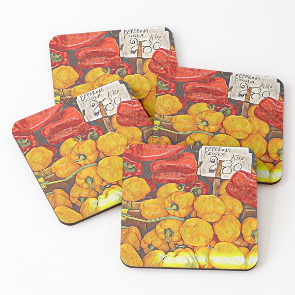 Item preview, ITALIAN PEPPERS designed and sold by ArtbyRolleen.