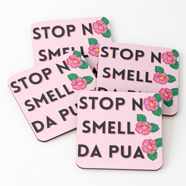 Item preview, stop and smell the pua | stop and smell the flowers | hawaii hibiscus flower designed and sold by maplunk.