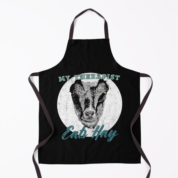Item preview, My Therapist Eats Hay Funny Goat Lover Farm Animal designed and sold by Doooriginals.