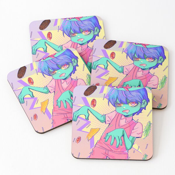 Item preview, zombie boy brain burgers designed and sold by Pastel Lab.