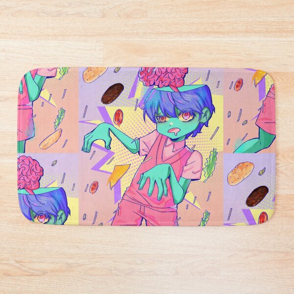 Item preview, zombie boy brain burgers designed and sold by Pastel Lab.