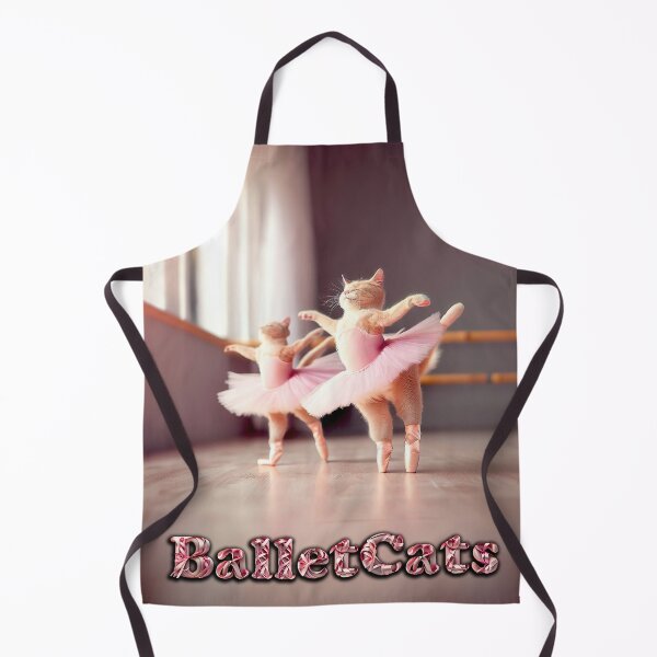 Gatas del Ballet Delantal