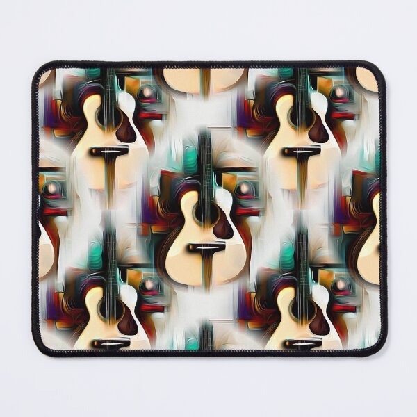 Item preview, Musical Abstract with a Guitar Theme designed and sold by Vicki Pelham.