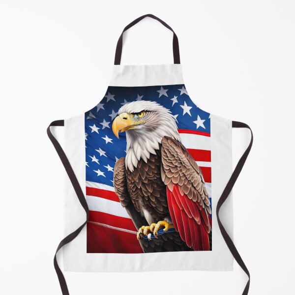 Item preview, Eagle in Front of American Flag designed and sold by artwealllove.