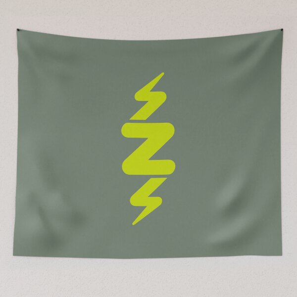 Item preview, Letter Z Lightning Bolt designed and sold by Wiggly Lines.