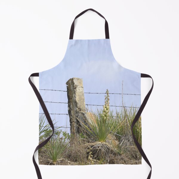Item preview, Kansas Yuccas with Stone Post Fence designed and sold by ROBERTDBROZEK.
