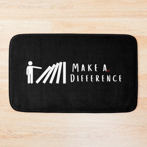 Item preview, Make a Difference (dark) / RoYuMi designed and sold by royumi.