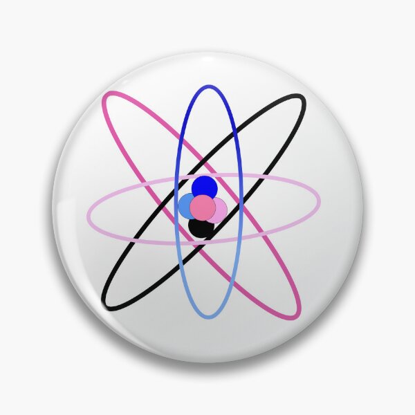 Item preview, Atomic Omnisexal designed and sold by HarveyHandcraftsandDesigns.