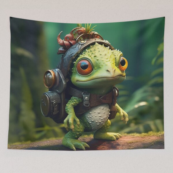 Item preview, Adventurous Gecko  designed and sold by WarmBreeze1.