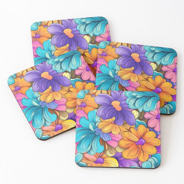 Item preview, Hippie Flowers  designed and sold by ZombiOctopi.