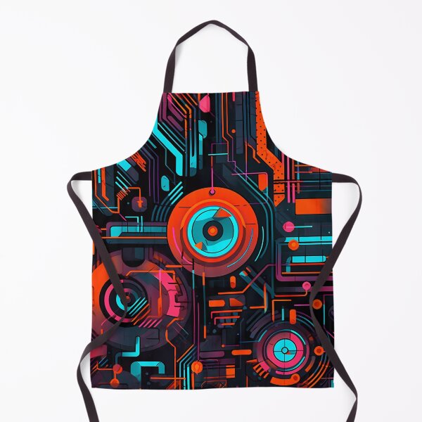 Item preview, Red Neon Dreams - Futuristic Cyberpunk Design designed and sold by SweetWhiskers.