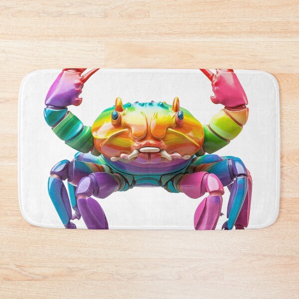 Item preview, LGBTQ Crab Version 2 (no shadows) designed and sold by SmirkingDesigns.
