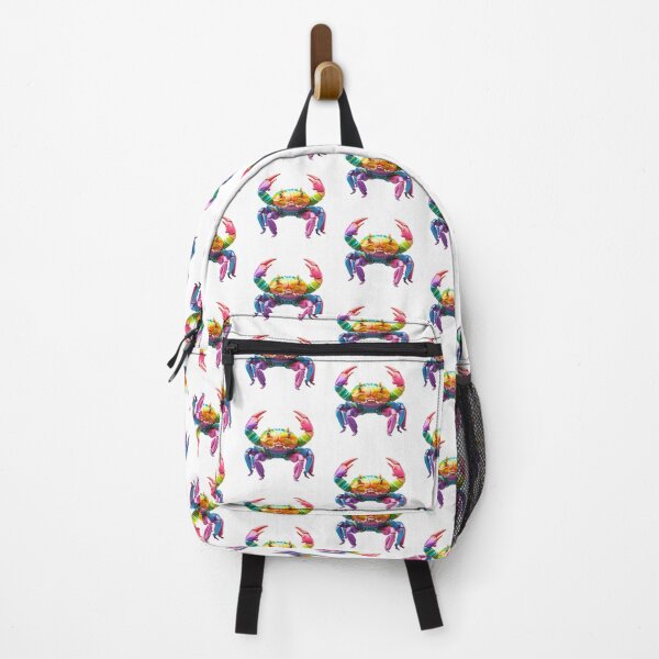 Item preview, LGBTQ Crab Version 2 (no shadows) designed and sold by SmirkingDesigns.