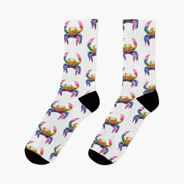 Item preview, LGBTQ Crab Version 2 (no shadows) designed and sold by SmirkingDesigns.