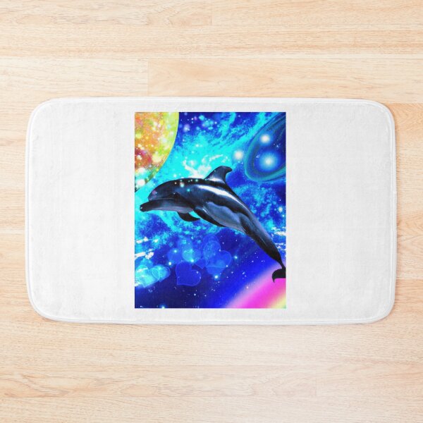 Item preview, Cosmic Dolphin in Space designed and sold by Megannassir.