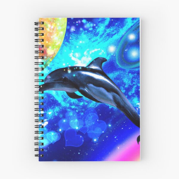 Item preview, Cosmic Dolphin in Space designed and sold by Megannassir.