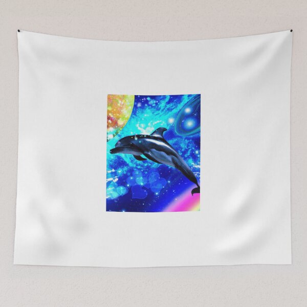 Item preview, Cosmic Dolphin in Space designed and sold by Megannassir.