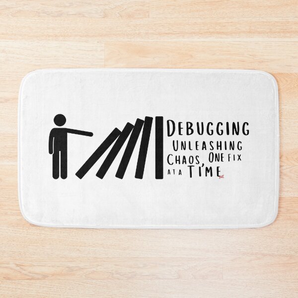 Item preview, Debugging: Unleashing Chaos, One Fix at a Time / RoYuMi designed and sold by royumi.