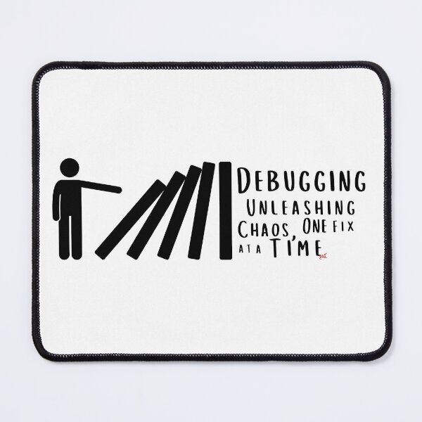 Item preview, Debugging: Unleashing Chaos, One Fix at a Time / RoYuMi designed and sold by royumi.
