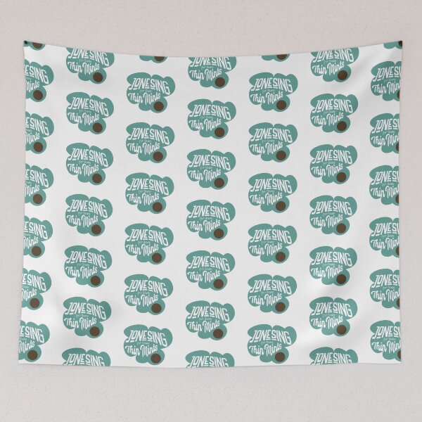 Item preview, Jonesing for Some Thin Mint (teal bubble) designed and sold by ArtDoor54.