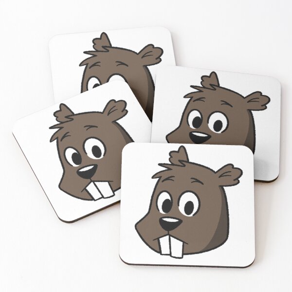 Item preview, Cartoon Beaver Art designed and sold by BambinosDeli.