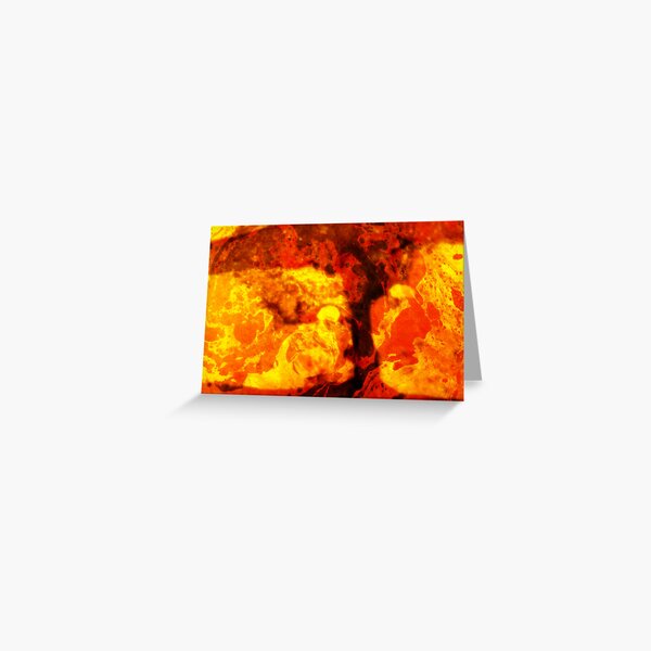 LAVA LAVA Greeting Card
