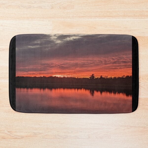 Item preview, A Pocono Lake View At Sunset, Poconos, PA designed and sold by KathteeDesign.