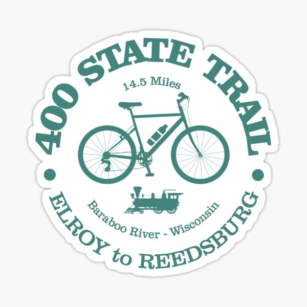 Item preview, 400 State Trail (Cycling) designed and sold by curranmorgan.