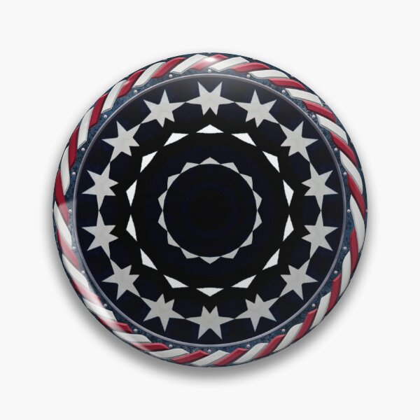 Artikelvorschau, Kaleidoscope July 4th Stars and Stripes in Celtic Circle Frame 51 entworfen und verkauft von Swabcraft.