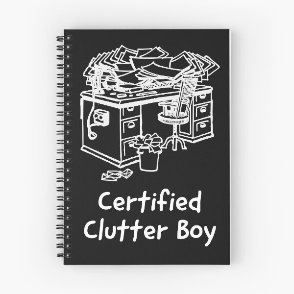 Item preview, Certified Clutter Boy Messy Desk designed and sold by Andy Hilaire.