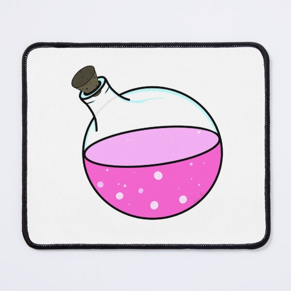 Item preview, Pink potion bottle designed and sold by NatMorozov.
