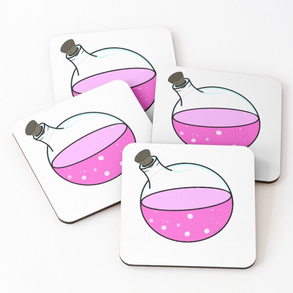 Item preview, Pink potion bottle designed and sold by NatMorozov.