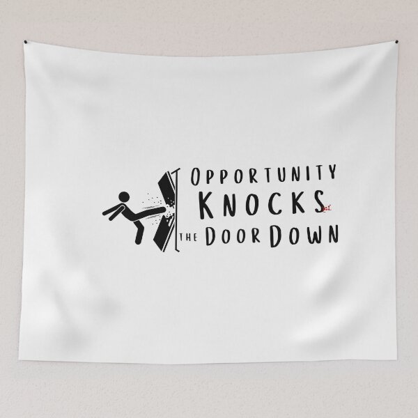 Item preview, Opportunity Knocks... the Door Down / RoYuMi designed and sold by royumi.