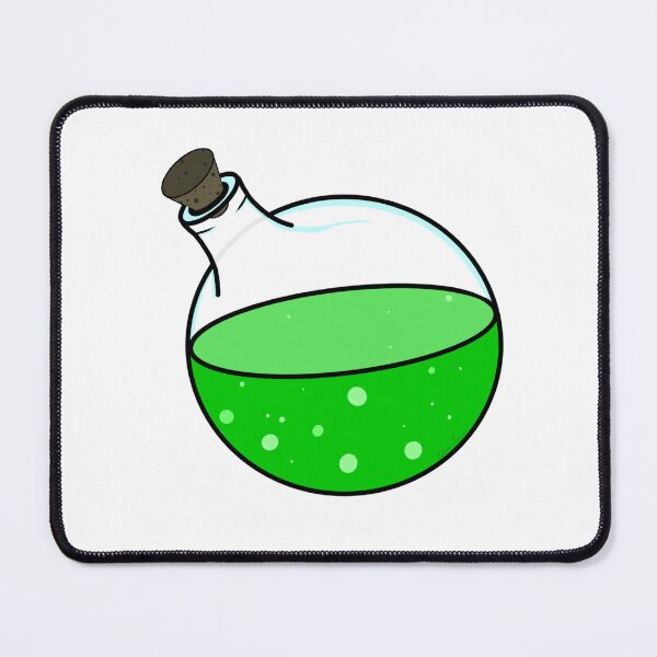 Item preview, Green potion bottle designed and sold by NatMorozov.