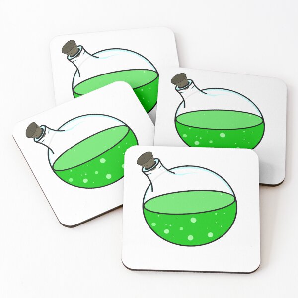 Item preview, Green potion bottle designed and sold by NatMorozov.