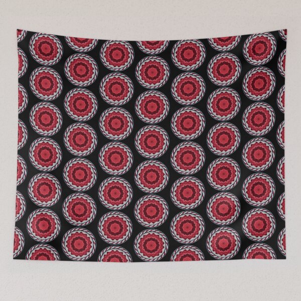 Item preview, Kaleidoscope July 4th Stars and Stripes in Celtic Circle Frame 55 designed and sold by Swabcraft.