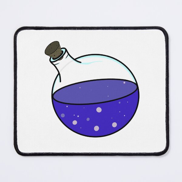 Item preview, Blue potion bottle designed and sold by NatMorozov.