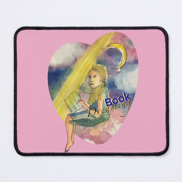 Item preview, Girl book dreaming in the sky designed and sold by altairaleon.