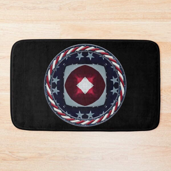 Item preview, Kaleidoscope July 4th Stars and Stripes in Celtic Circle Frame 59 designed and sold by Swabcraft.