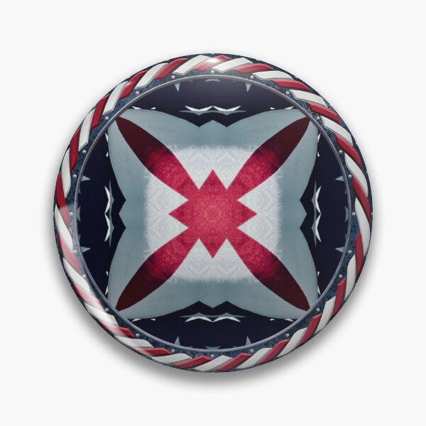 Artikelvorschau, Kaleidoscope July 4th Stars and Stripes in Celtic Circle Frame 60 entworfen und verkauft von Swabcraft.