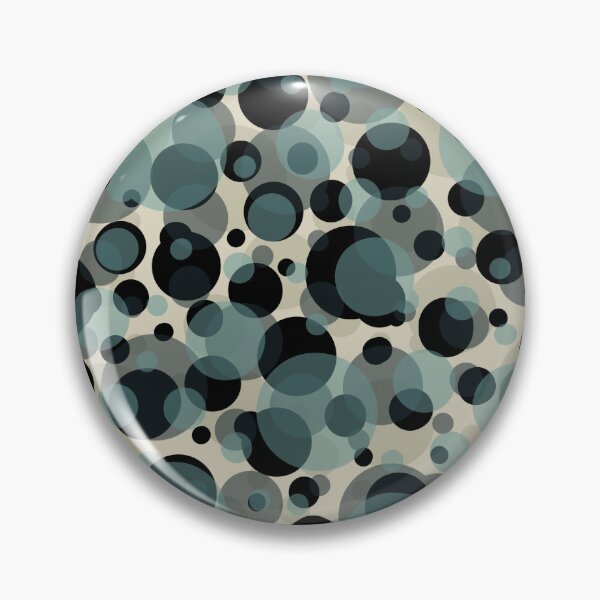 Item preview, Black, Cream, Green and Gray Bubble Dots designed and sold by KathyLav.