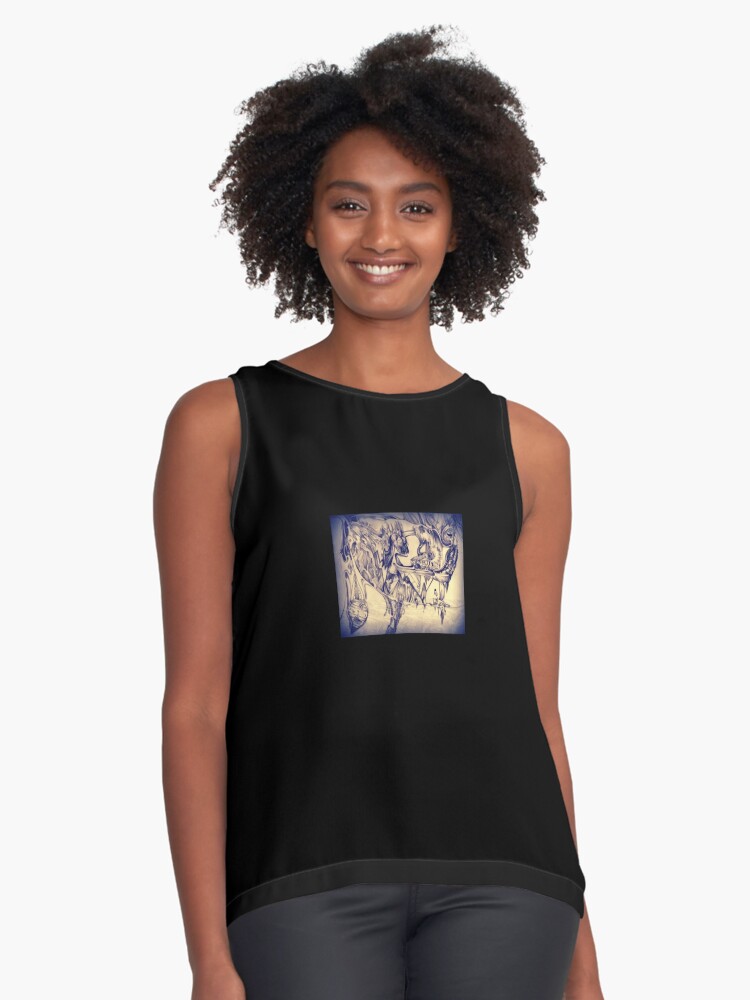 Item preview, Sleeveless Top designed and sold by MODerATEtheDAN.