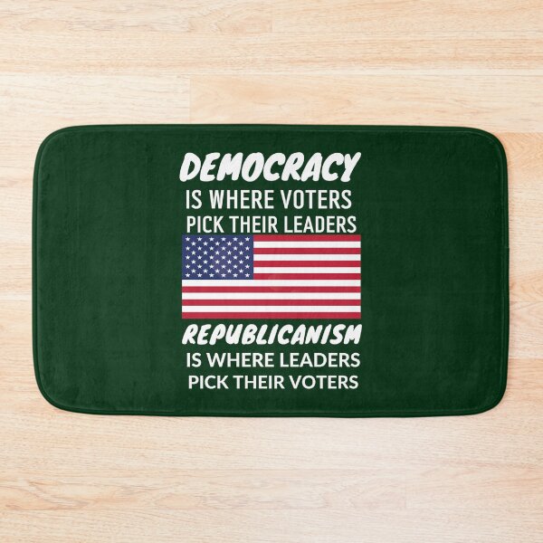 Item preview, Democracy is where voters pick their leaders , Democrat , anti republicanism, democrats te designed and sold by VictoriaKetkini.